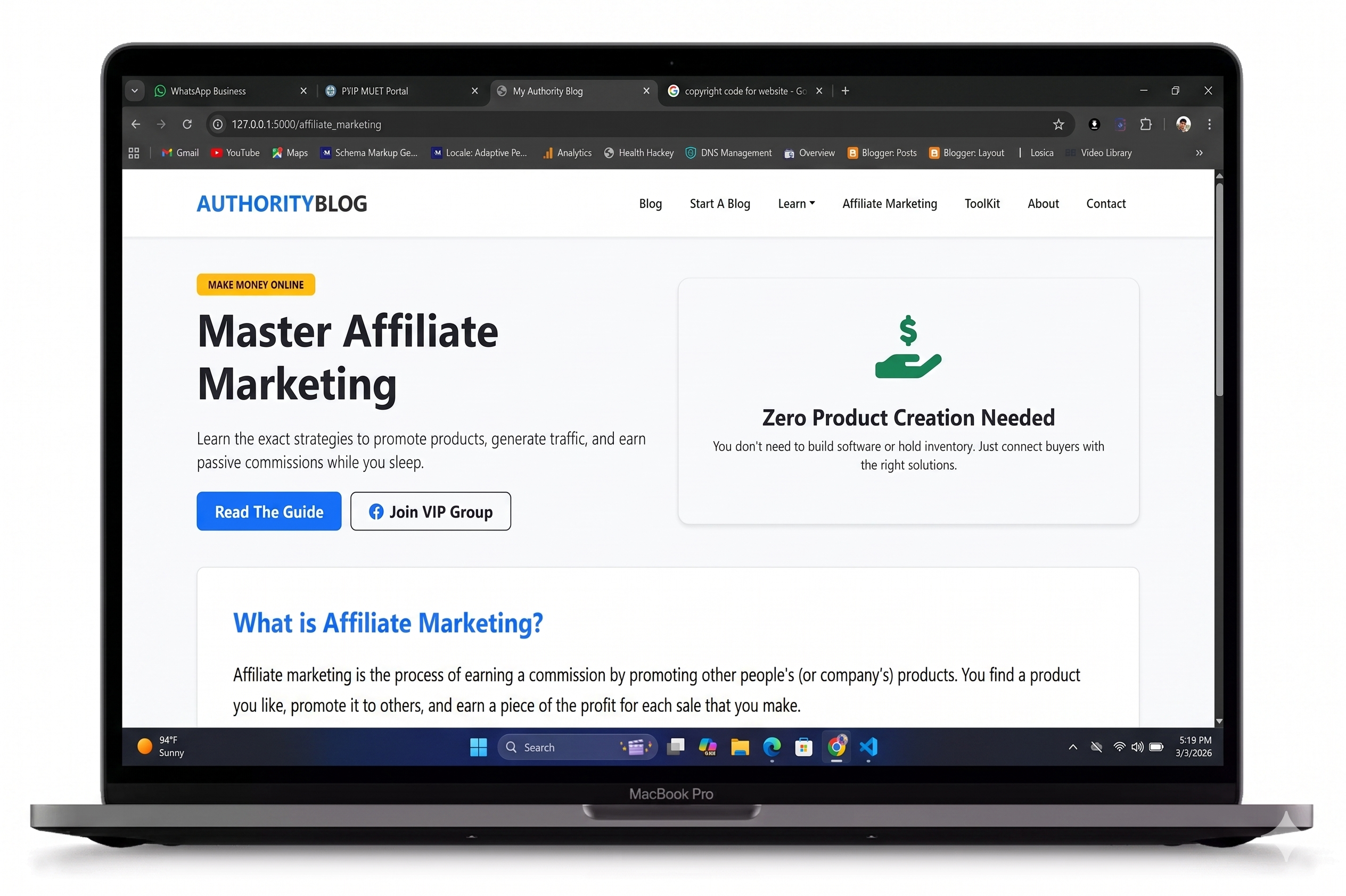 Authority Blog